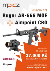 Ruger AP 556 MOE + Aimpoint CRO